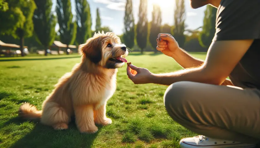 A Sweet Friendly Dog