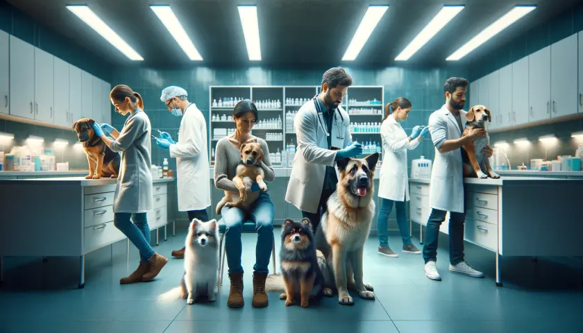 Dogs Are Being Vaccinated