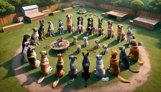 featuring a dog club