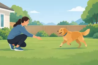 How to Practice Recall in Your Backyard Safely