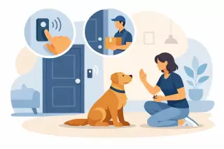 How to Train Dog Around Doorbells Calmly